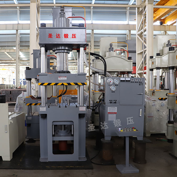 200噸四柱液壓機帶液壓墊 200噸四柱液壓機帶液壓墊